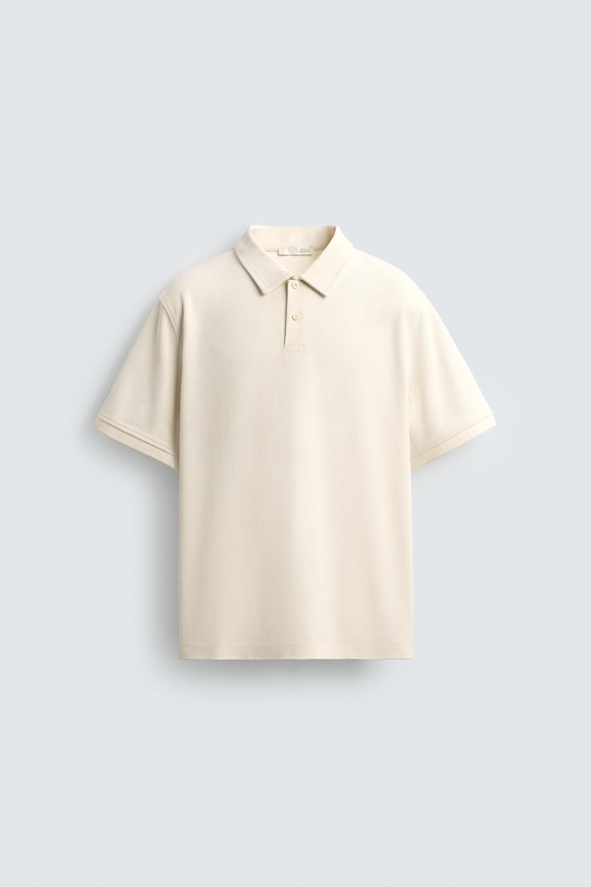 POLO REGULAR FIT STRUCTURÉ
